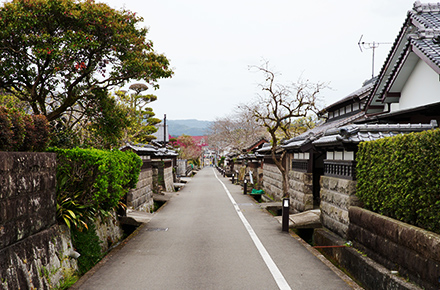 九州で最初の伝統的建造物群保全地区